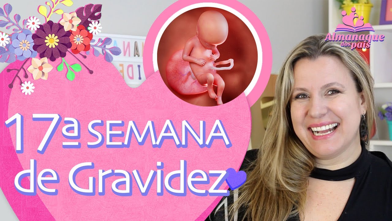 17ª semana de gravidez | 5 meses, Tamanho do bebê. Barriga de gestante | 2º trimestre da gravidez.