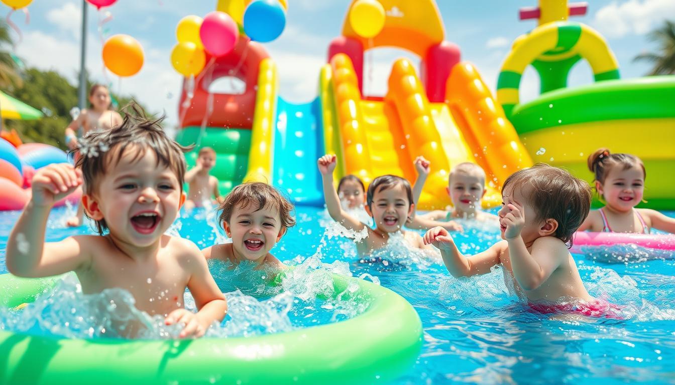 5 motivos para escolher jogos aquáticos em festas infantis