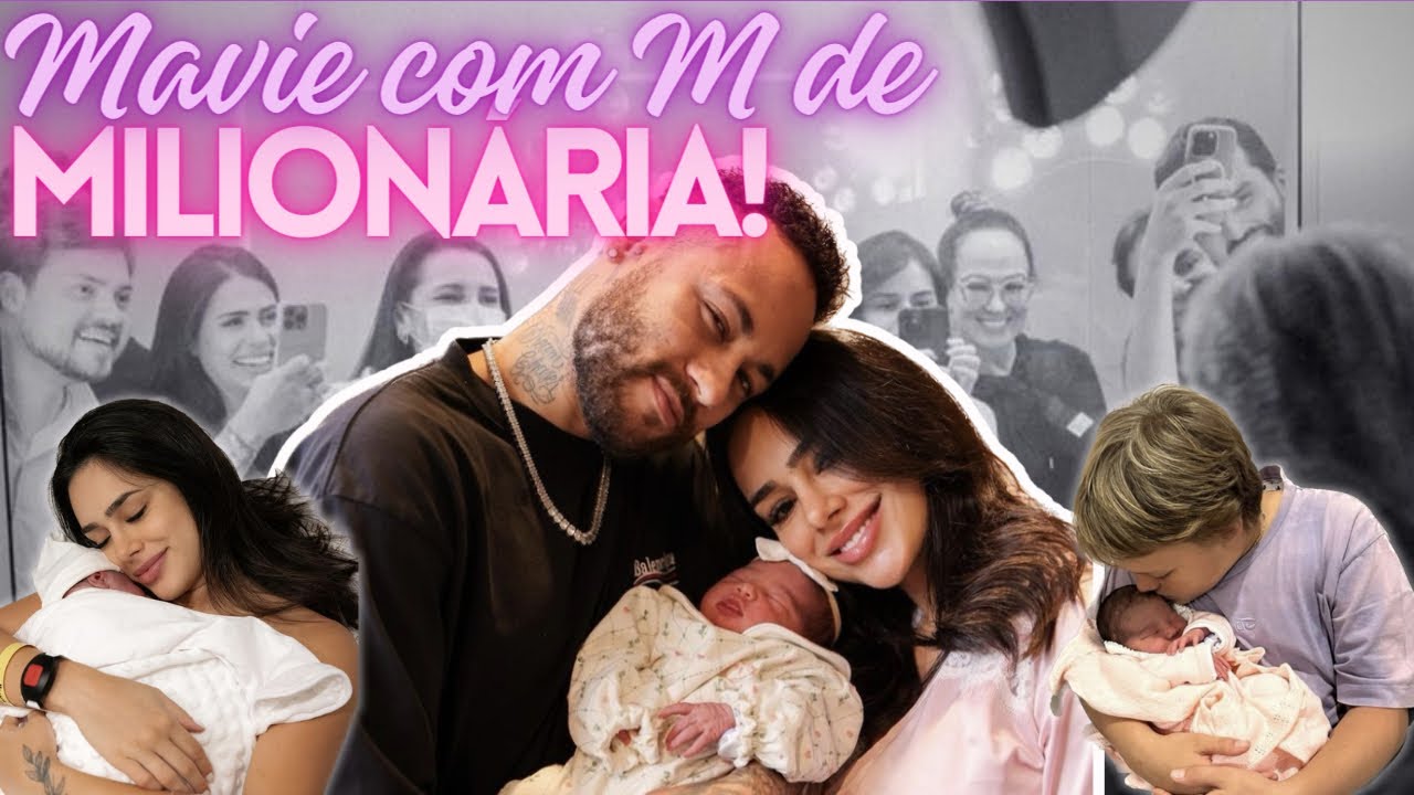 Conheça a luxuosa maternidade onde nasceu Mavie, filha de Neymar e Bruna Biancardi.
