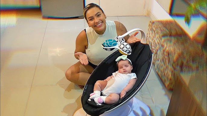 Quanto tempo o bebê pode ficar na MamaRoo?
