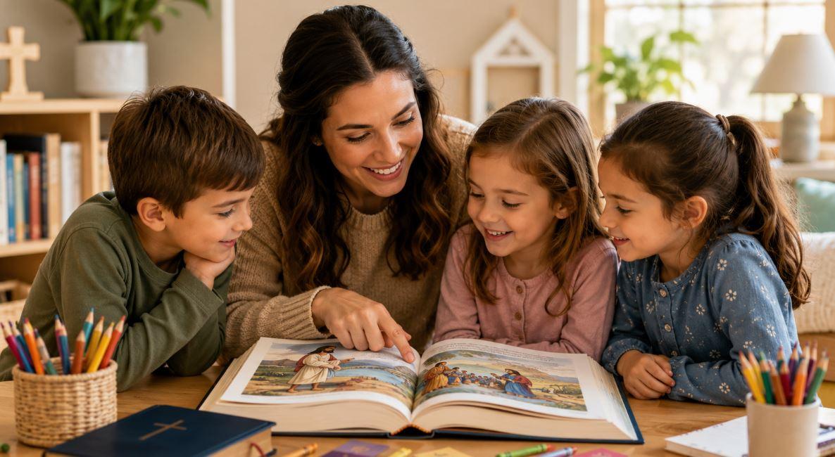 Como Escolher Textos Bíblicos Simples para Crianças