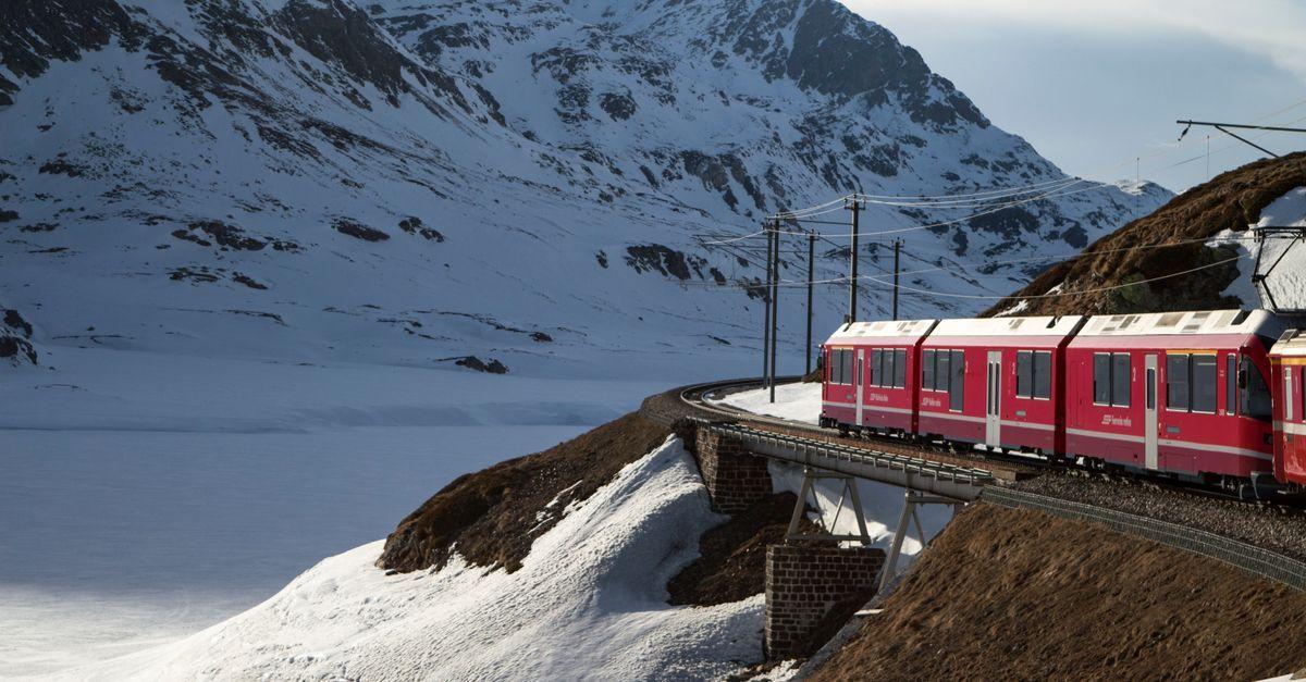 Como garantir passes para o trem Bernina com crianças pequenos