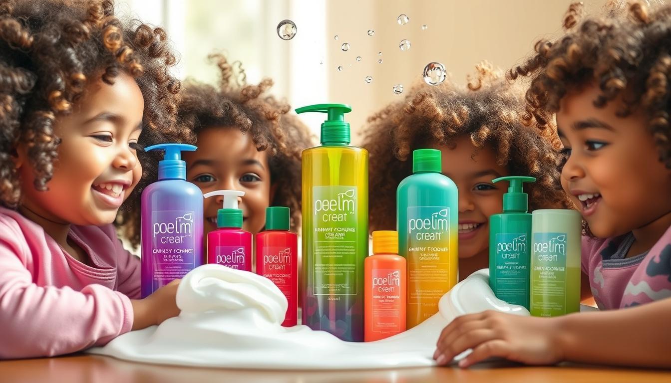Produtos essenciais para manter os cachinhos das crianças